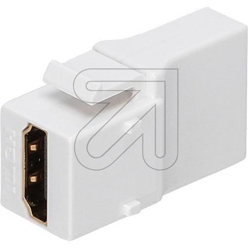 Keystone Verbinder HDMI-A-Buchse 18Gbps, Winkel 08-10051 - EAN 4017538132307