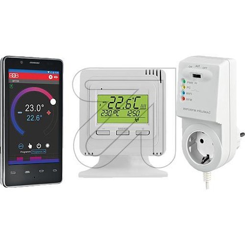 WiFi-Thermostat mit Schaltsteckdose BT 725 - EAN 8595689100056