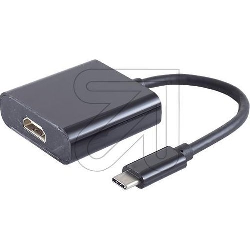 Adapter, USB Typ C-Stecker 3.1 auf HDMI Buchse 14-05005 - EAN 4017538115263
