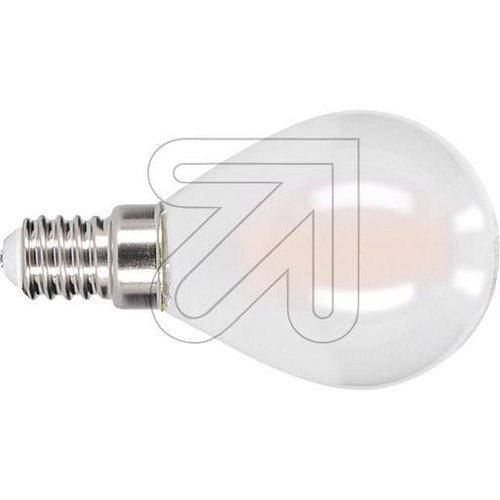 Sigor LED-Filament Tropfen E14 4,5W matt  6103301 6112301 / 6134701 - EAN 4028085613478