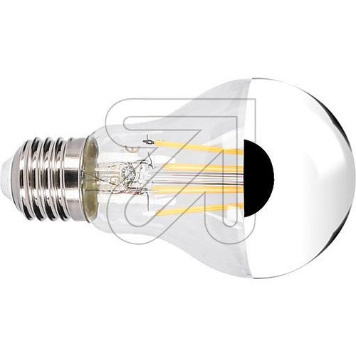 Sigor LED-Filament Kopfspiegellampe E27 7W silber 680lm   6135701 - EAN 4028085613577