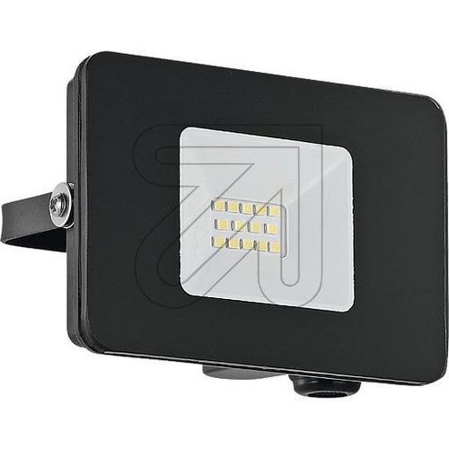 LED-Strahler schwarz 5000K 10W IP65 97455 - EAN 9002759974558