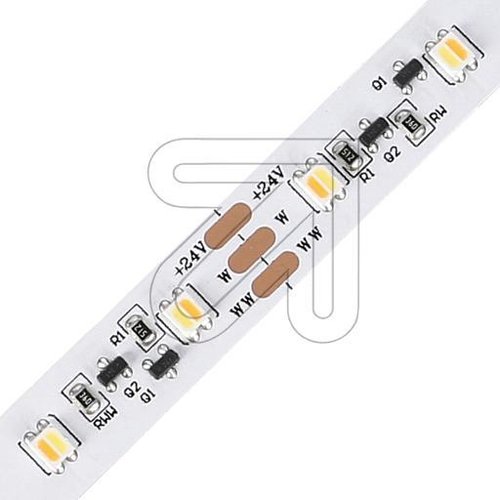EGB LED Stripe-Rolle CCT IP20, 24V-DC/IC 85W/10m (Chip 3528, 2in1) - EAN 4027236049470