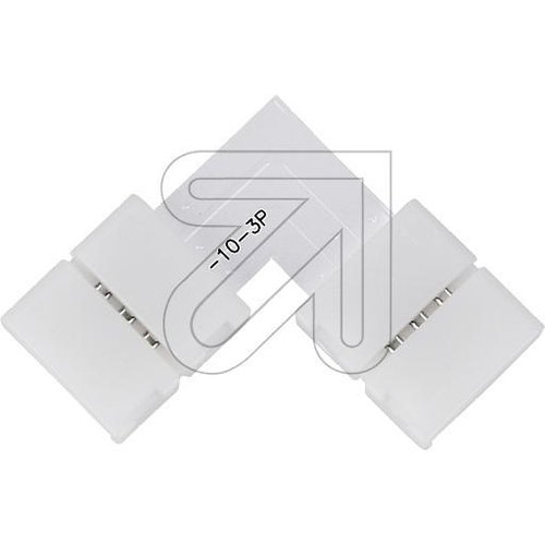 EGB Clip-Eck-Verbinder für CCT-Stripes 10mm (3-polig) - EAN 4027236049678
