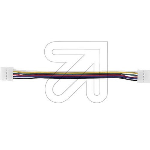 EGB Clip-Flex-Verbinder für RGB+CCT-Stripes 12mm (6-polig) - EAN 4027236049739