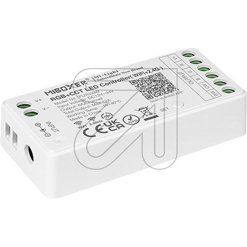 Funkdimmer-Empfänger 12-24V-DC RGB+CCT max. 10A, FUT039W (WiFi + Funk) - EAN 6970602181893