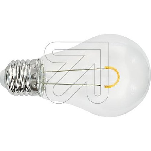 EGB LED Filamentlampe A60 E27 0,8W 40lm 2700K klar IP44 - EAN 4066541000639