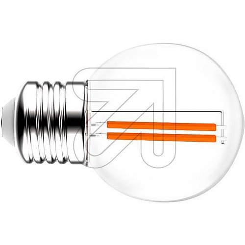 EGB LED Filament Tropfenlampe klar E27 2W 180lm 2700K - EAN 4027236050001