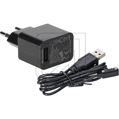 Easy-Connect Ladekabel mit Netzteil schwarz 1,2m 4509801 - EAN 4028085450981
