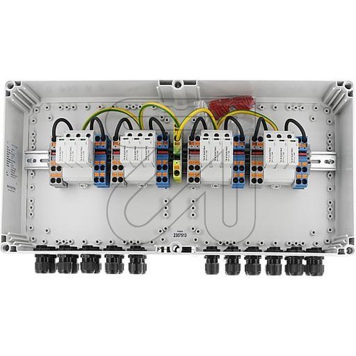 Generatoranschlusskasten GAK 4x T1+T2, 1100V 8Strings, 4MPP, AP-Geh. IP65 - EAN 4251630416297