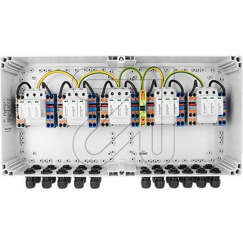 Generatoranschlusskasten GAK 5x T1+T2, 1100V 10Strings, 5MPP,  AP-Geh. IP65 - EAN 4251630416303