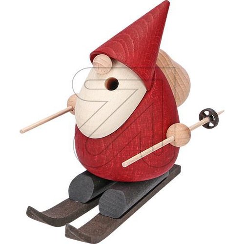 Räucherfigur 'Weihnachtsmann-Ski-Champion' RM21020-23 - EAN 4260649067062