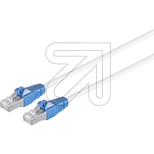 EASY-PULL-Patchkabel, CAT6A, weiß, 1,0m 08-27026 - EAN 4017538084774