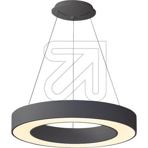 LED-Ring-Pendelleuchte Ø600mm, 50W CCT, schwarz RPT600925 - EAN 4037293064316