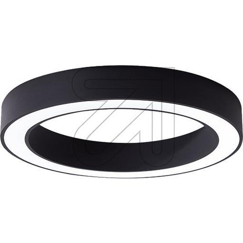 LED-Anbau-Ringleuchte Ø600mm, 50W CCT, schwarz DALI, RAD600925 - EAN 4037293154147