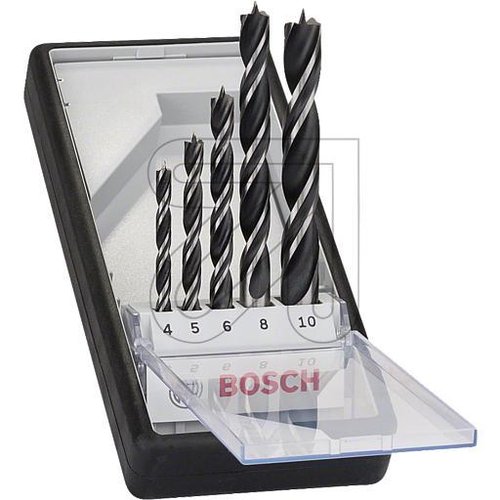 Bosch RobustLine 5tlg. Holzbohrer Set, 4-10mm 2607010527 - EAN 3165140446112