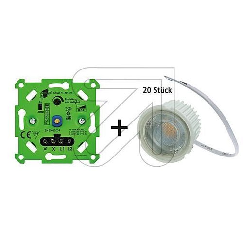 Paket GreenLED-Dimmer + LED-Module 36° (1x 101 475 + 20x 540 635)